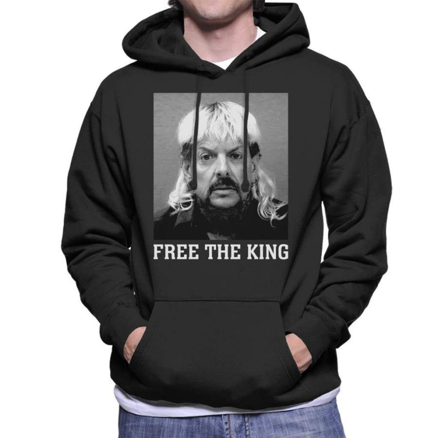 Joe Exotic Free The Tiger King Men’s Hooded Sweatshirt