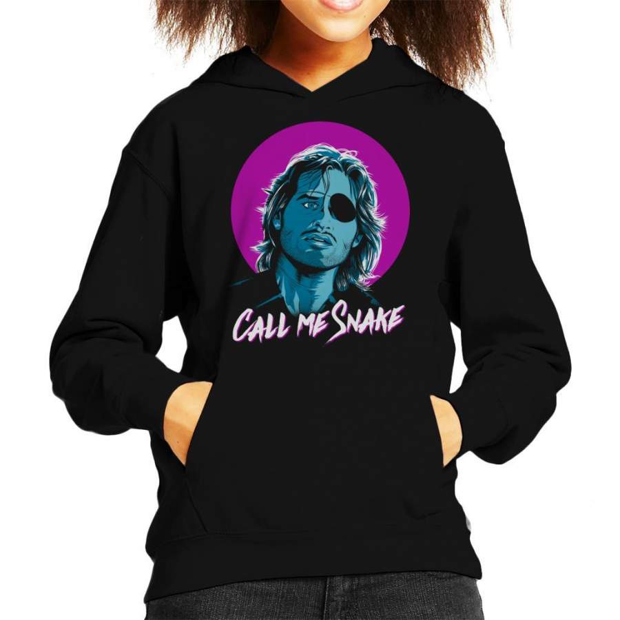 Escape From New York Call Me Snake Kid’s Hooded Sweatshirt