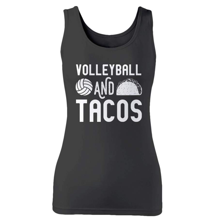 Volleyball And Tacos Woman’s Tank Top