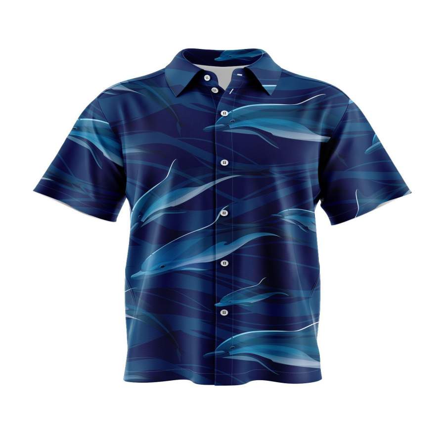 DOLPHIN Button Up Shirt