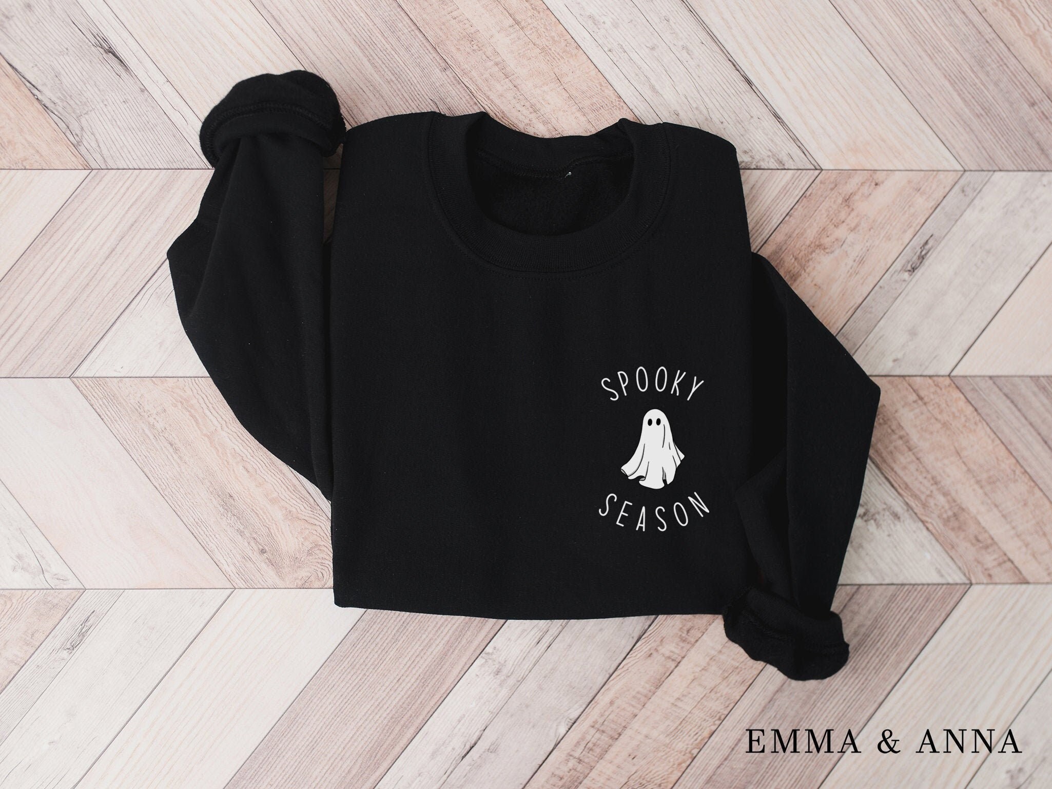 Spooky Season Sweatshirt, Halloween Crewneck Sweatshirt, Ghost Sweatshirt, Halloween Sweater, Fall Sweatshirt, Halloween Sweatshirt It Girl Halloween Costumes