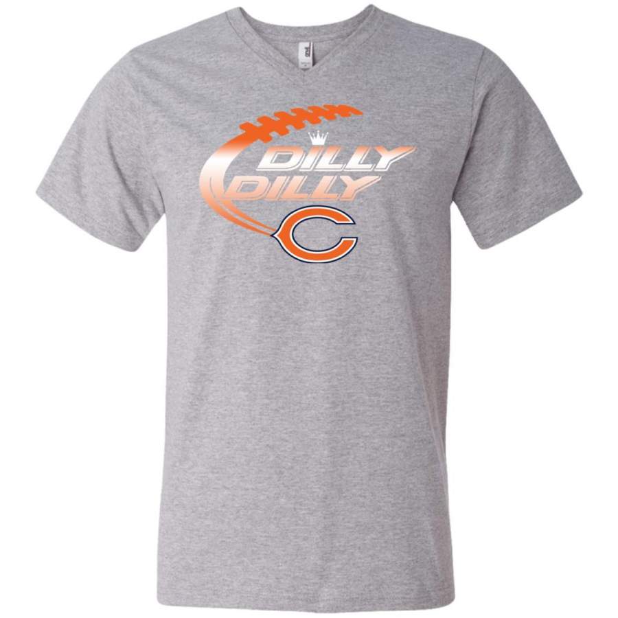 Chicago Bears Dilly Dilly Football Adult T Shirt
