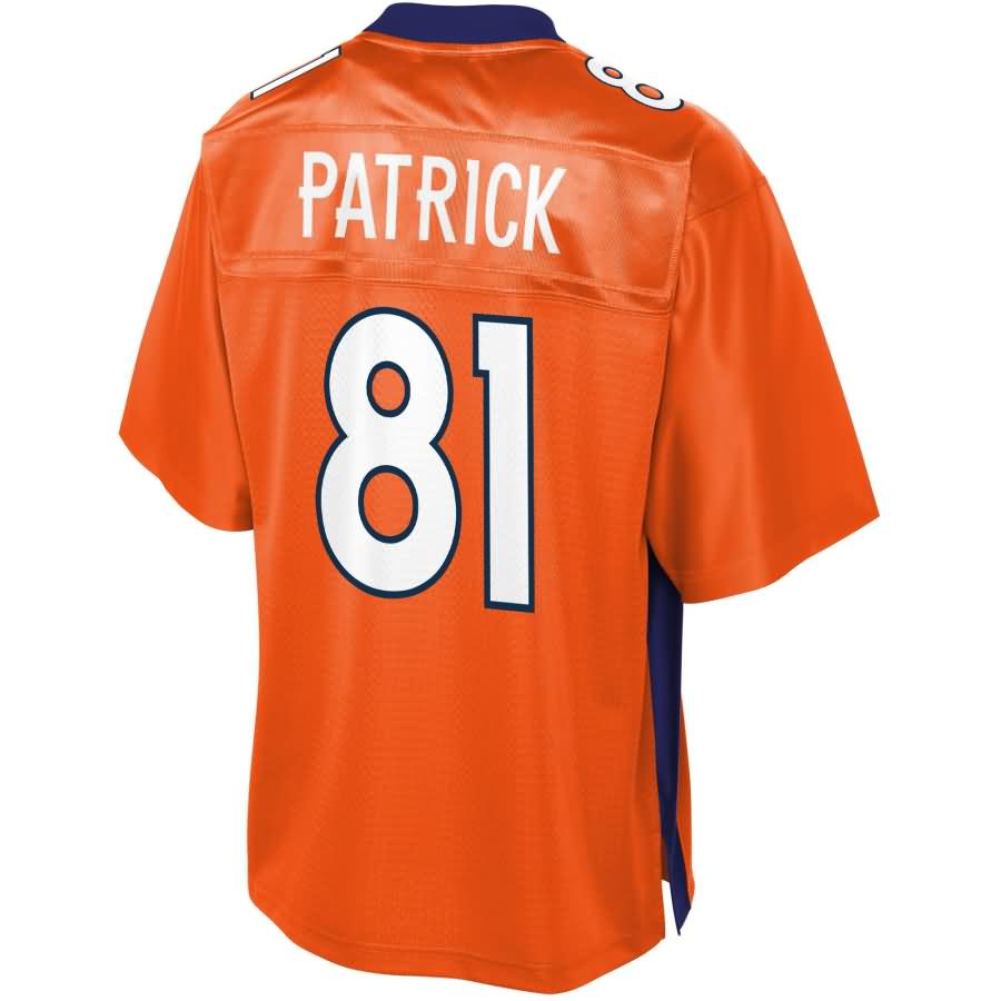 Tim Patrick Denver Broncos NFL Pro Line Team Color Player Jersey – Orange