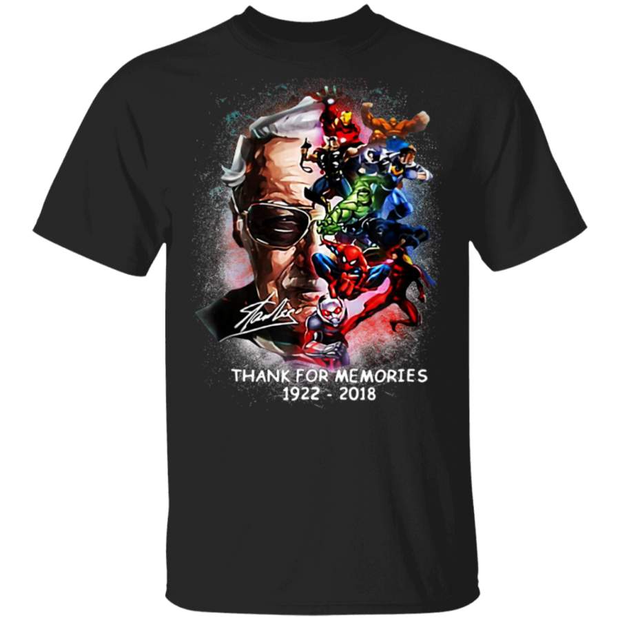 Stan Lee – Rest in Peace and Thank You For The Memories Shirt