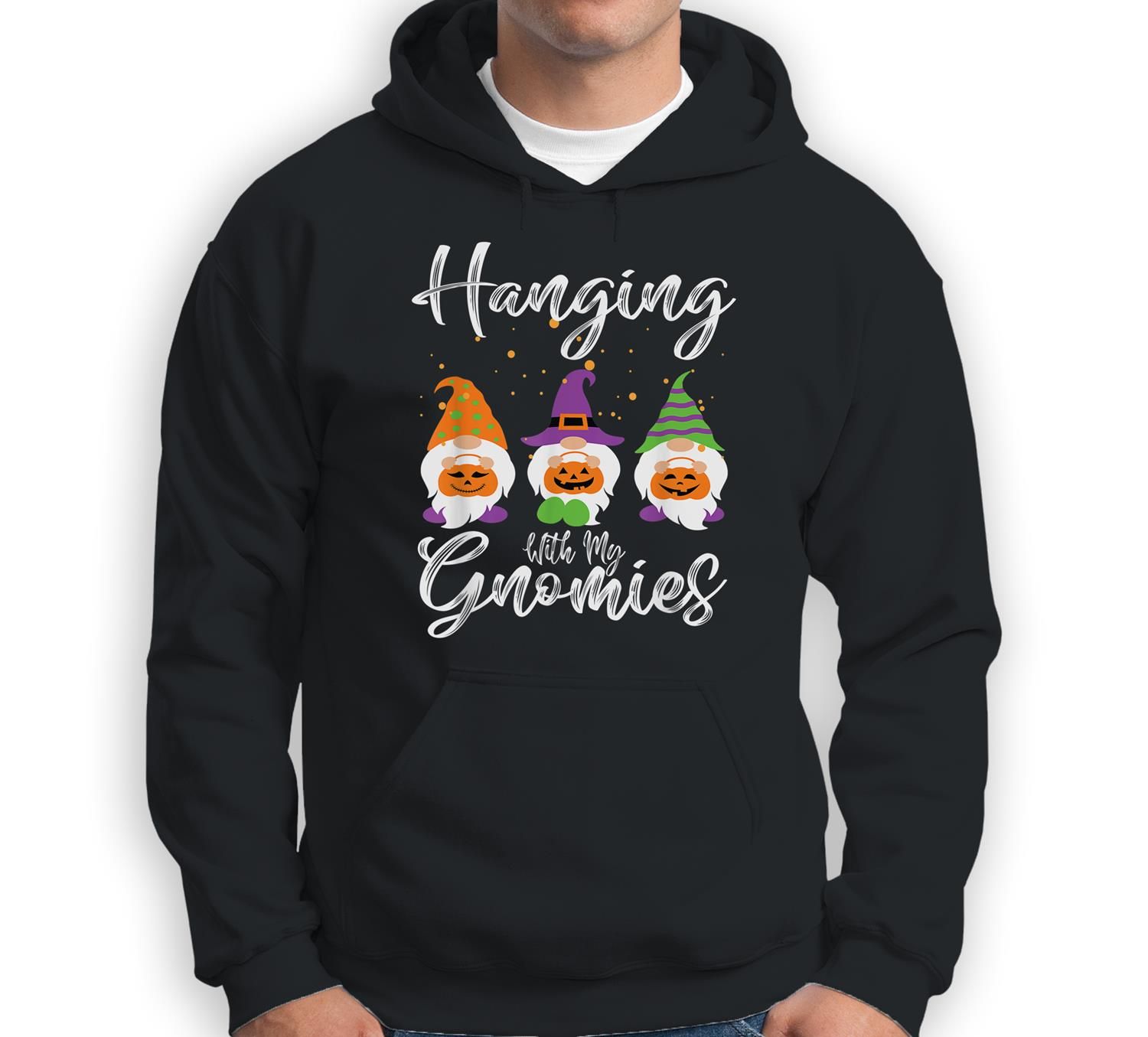 Hanging With My Gnomies Couples Halloween Costumes For Adult Sweatshirt & Hoodie