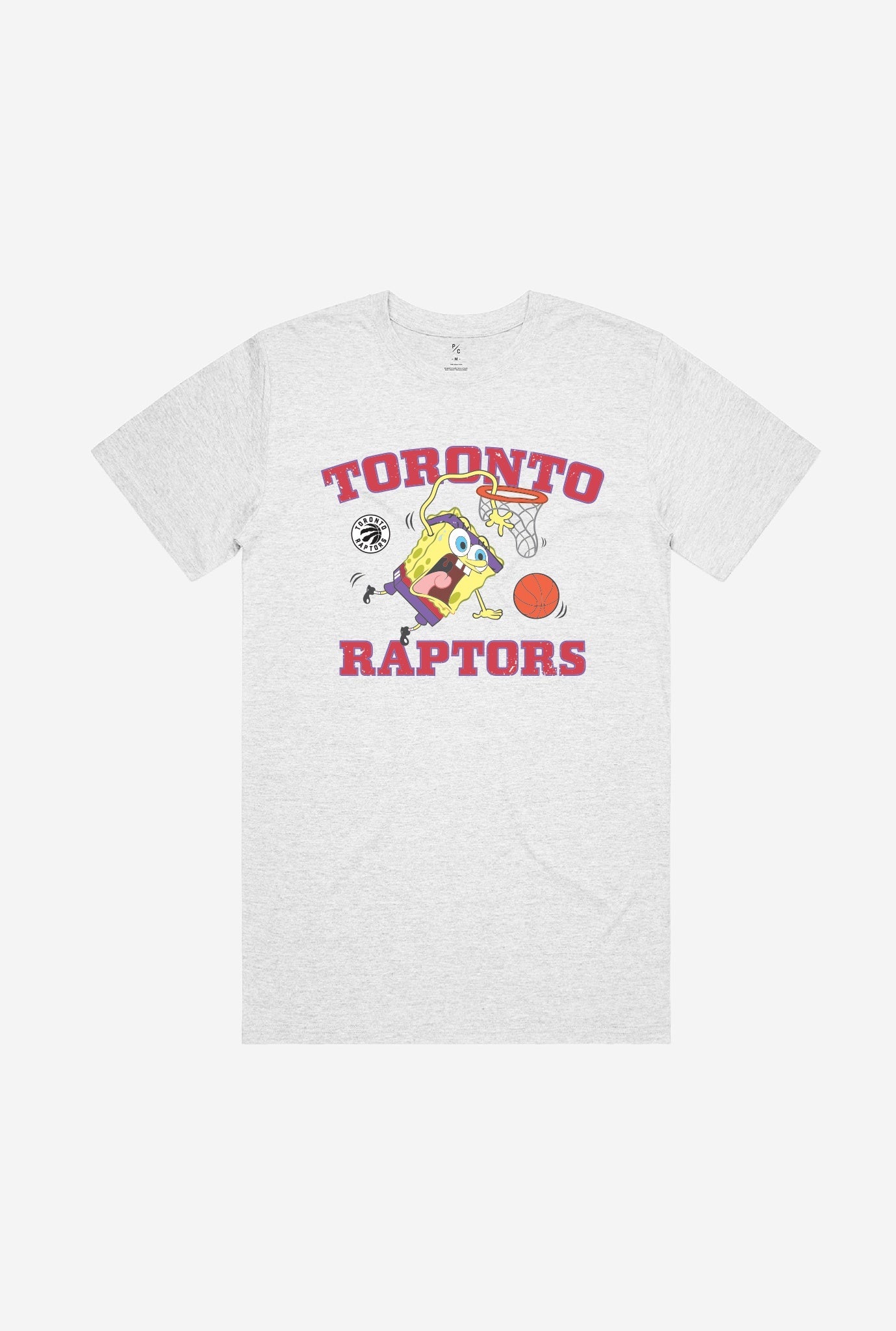 Toronto Raptors Spongebob T-Shirt – Ash