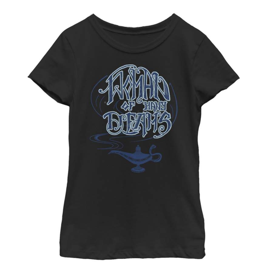 Aladdin Girl’s Woman of Many Dreams Lamp  T Shirt