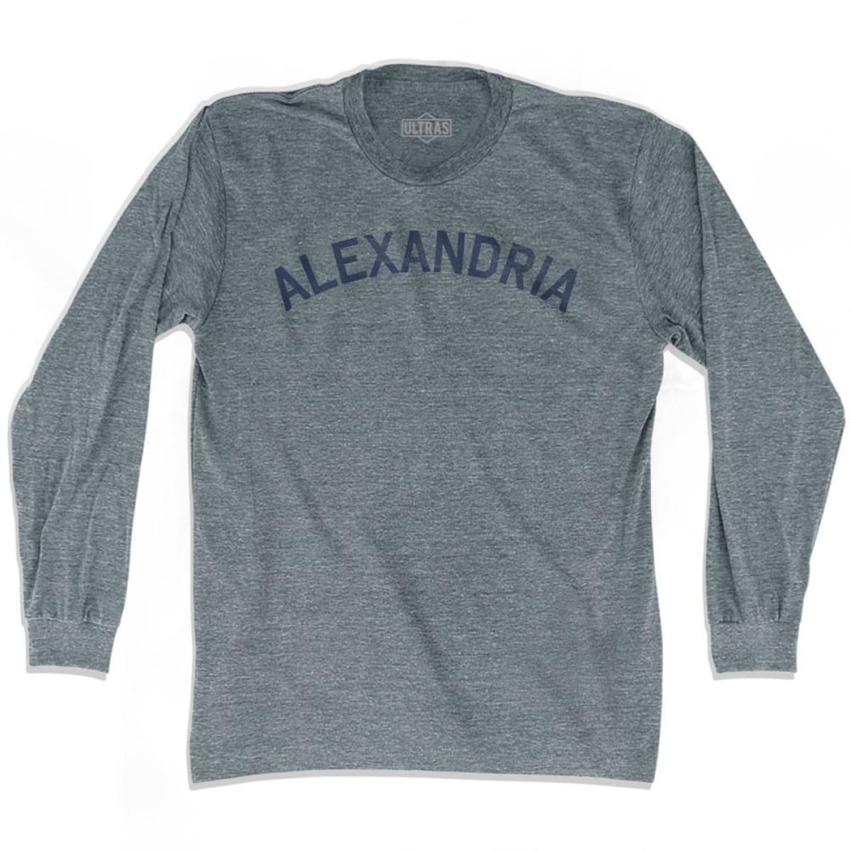 Alexandria Vintage Adult Tri-Blend Long Sleeve T-shirt