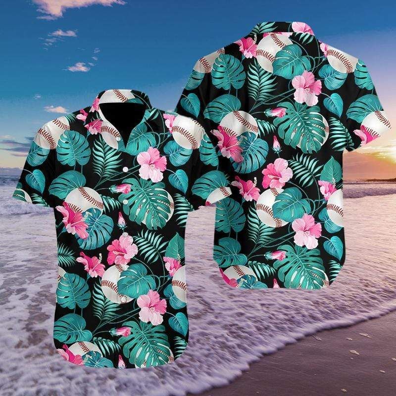 Get Now Amazing Baseball Simple Hawaii Aloha Shirts Fantastic Ha13461