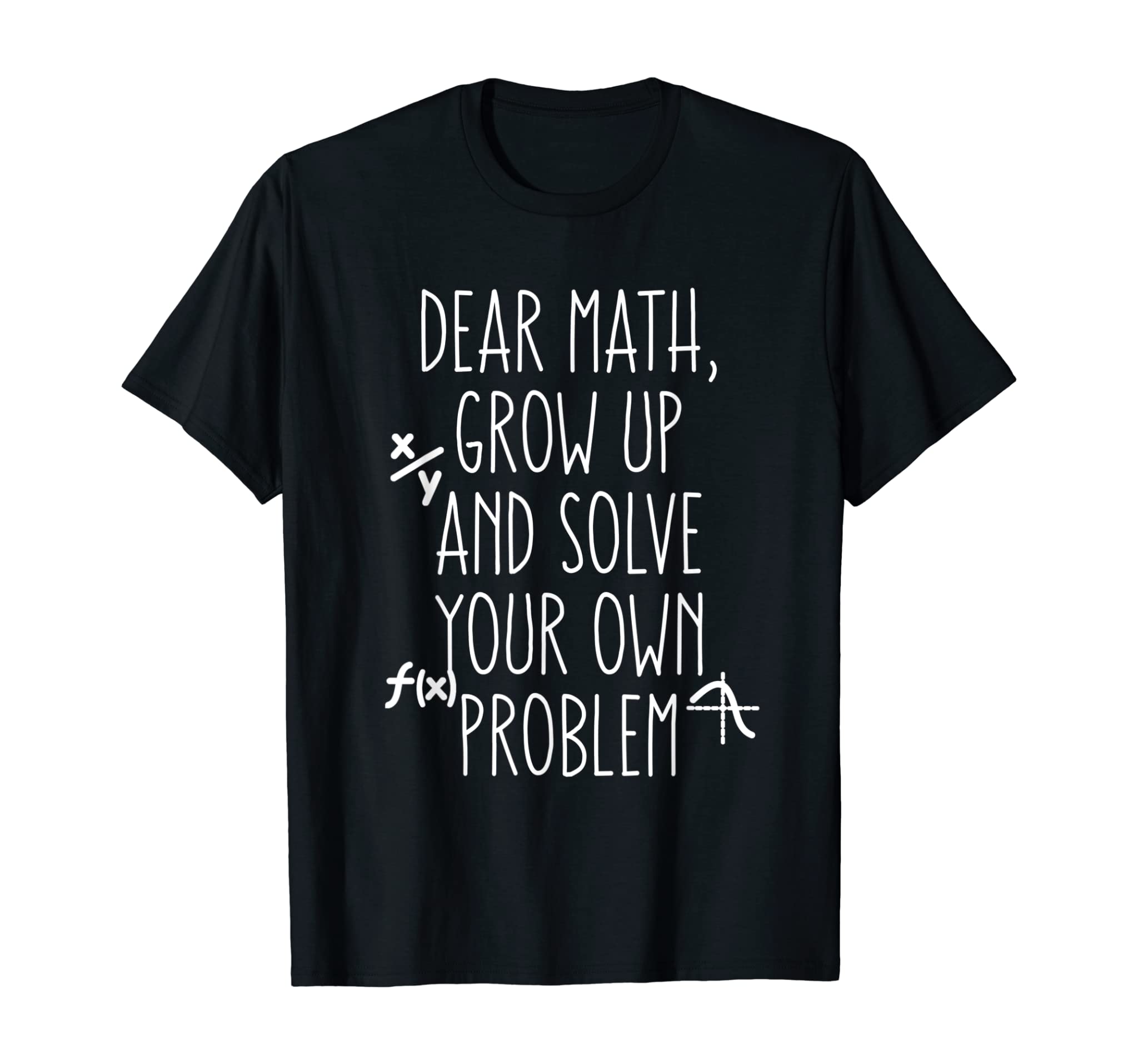 Funny Math Shirt for Teen Girls Tween Women Teacher College