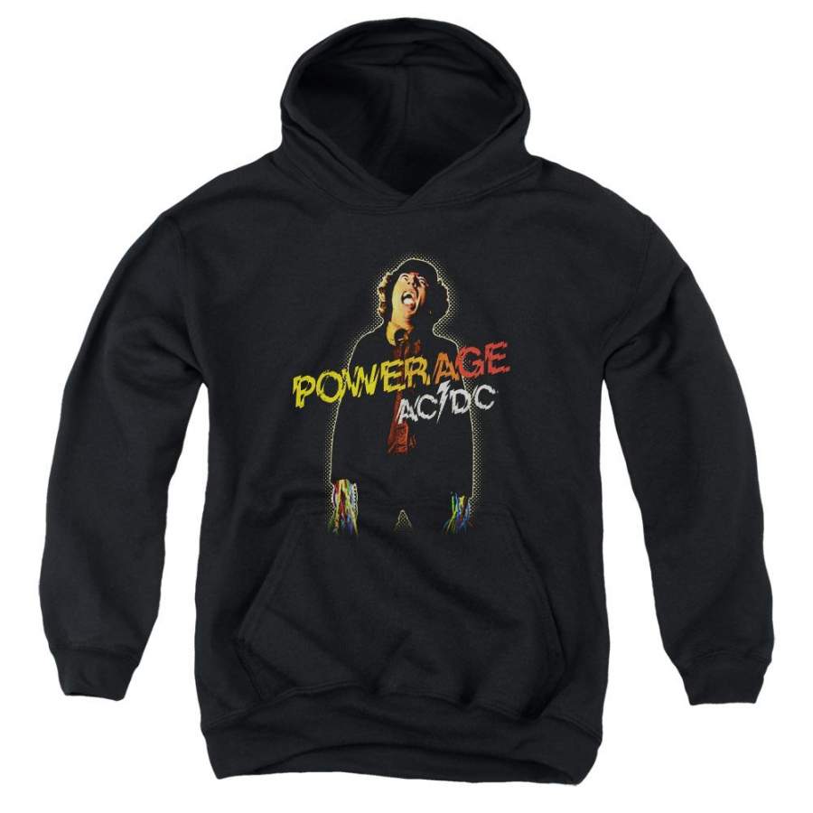 AC/DC Powerage Youth Pullover Hoodie Band Sweatshirt