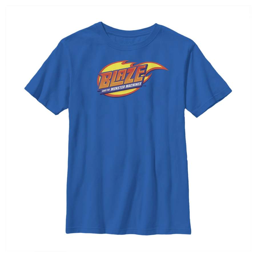 Blaze and the Monster Machines Boy’s Classic Logo  T Shirt