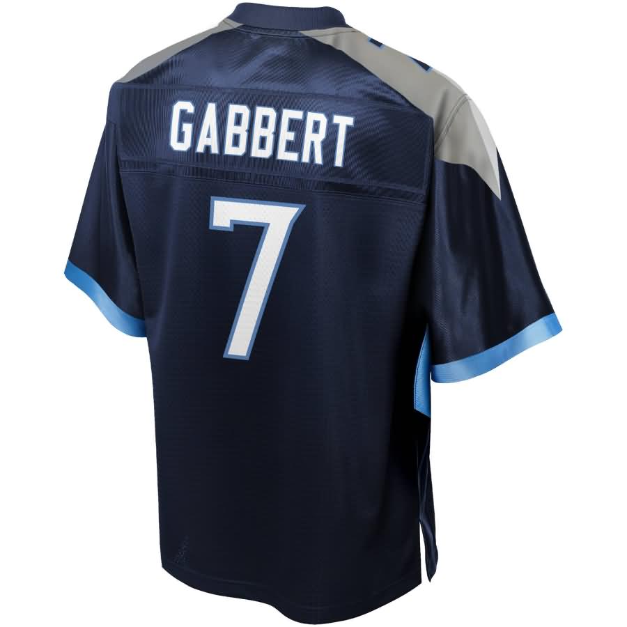 Blaine Gabbert Tennessee Titans NFL Pro Line Team Player Jersey – Navy