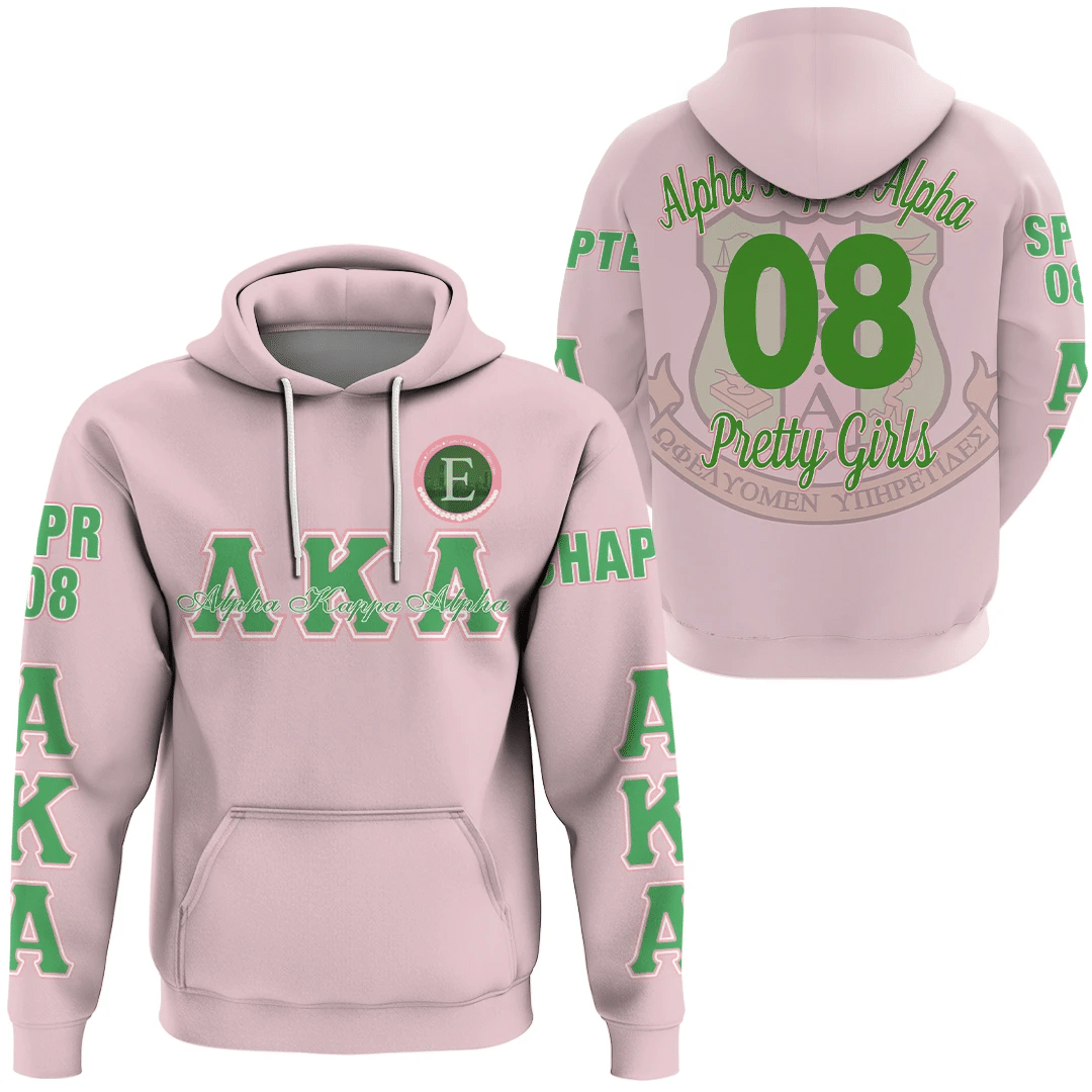 Africa Zone Hoodie – Alpha Kappa Alpha – Epsilon Chapter Pullover Hoodie A7