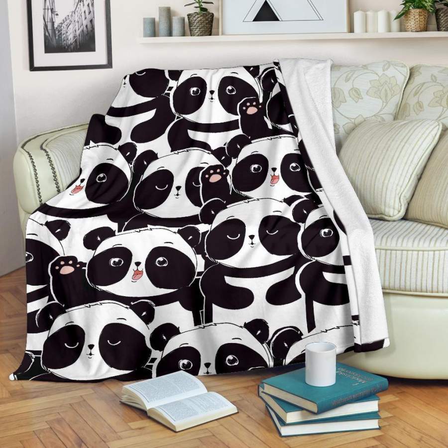 Pattern Print Baby Panda Blanket – Vikinclothing
