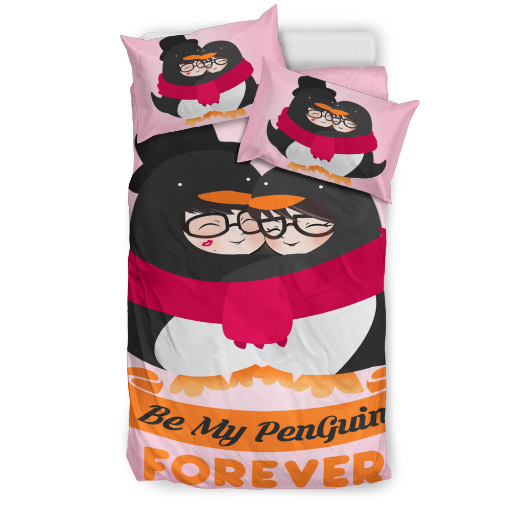 Penguin Bedding Set Duvet Cover And Pillowcase Set