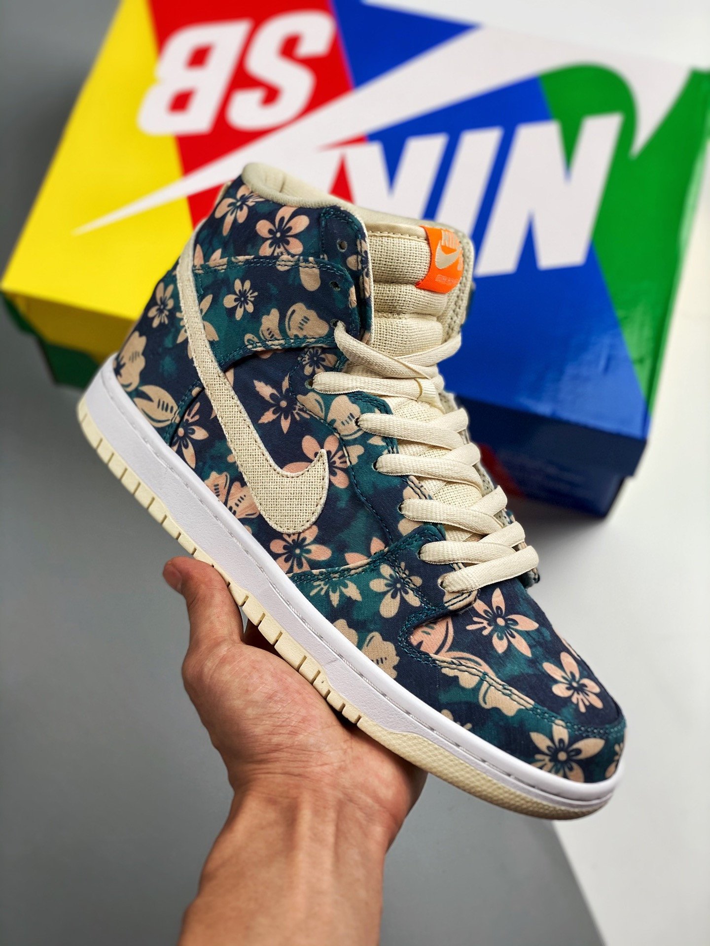 Nike SB Dunk High Hawaii SailBlue-Green Aqua 5339164