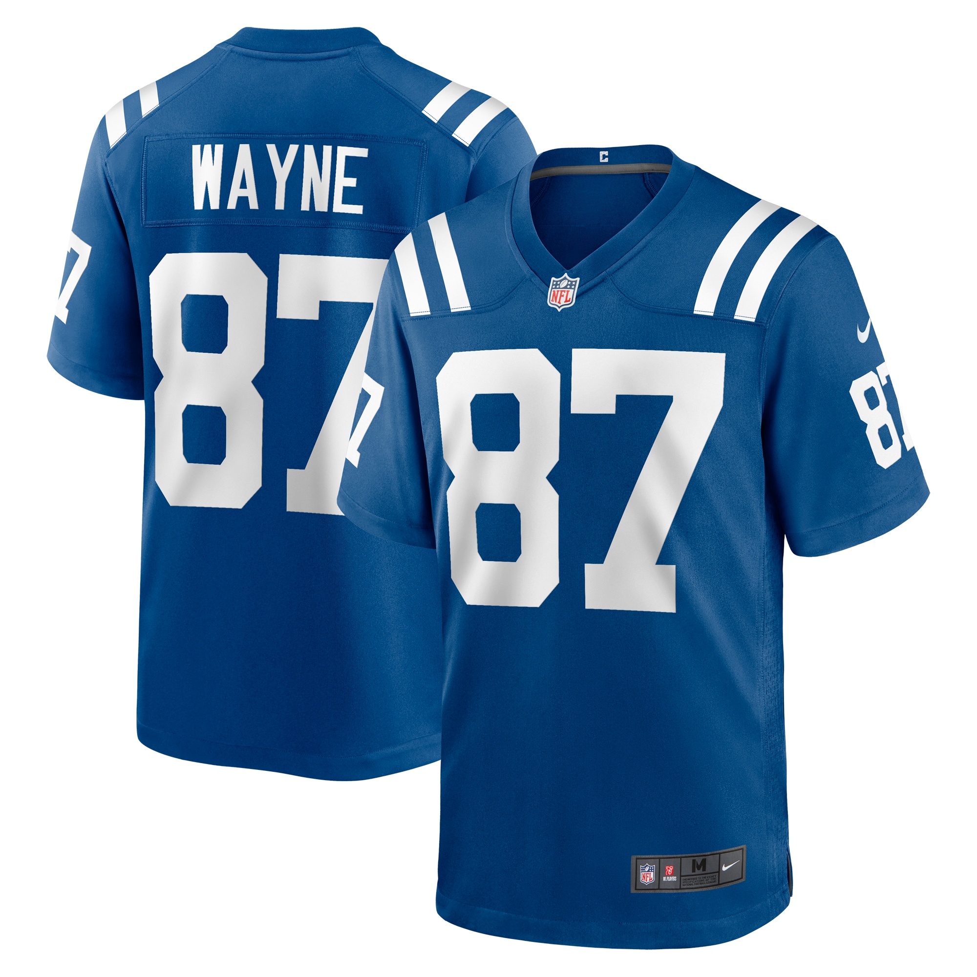 Reggie Wayne Indianapolis Colts Retired Player Game Jersey – Royal