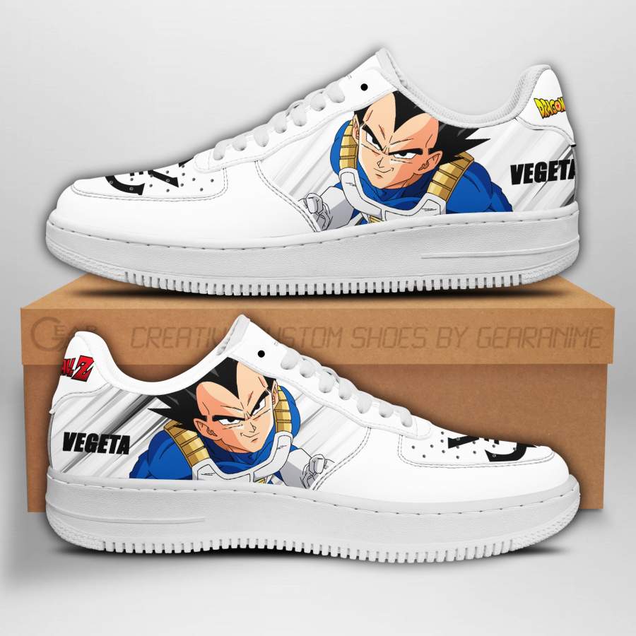 Vegeta Air Sneakers Custom Dragon Ball Z Anime Shoes PT04