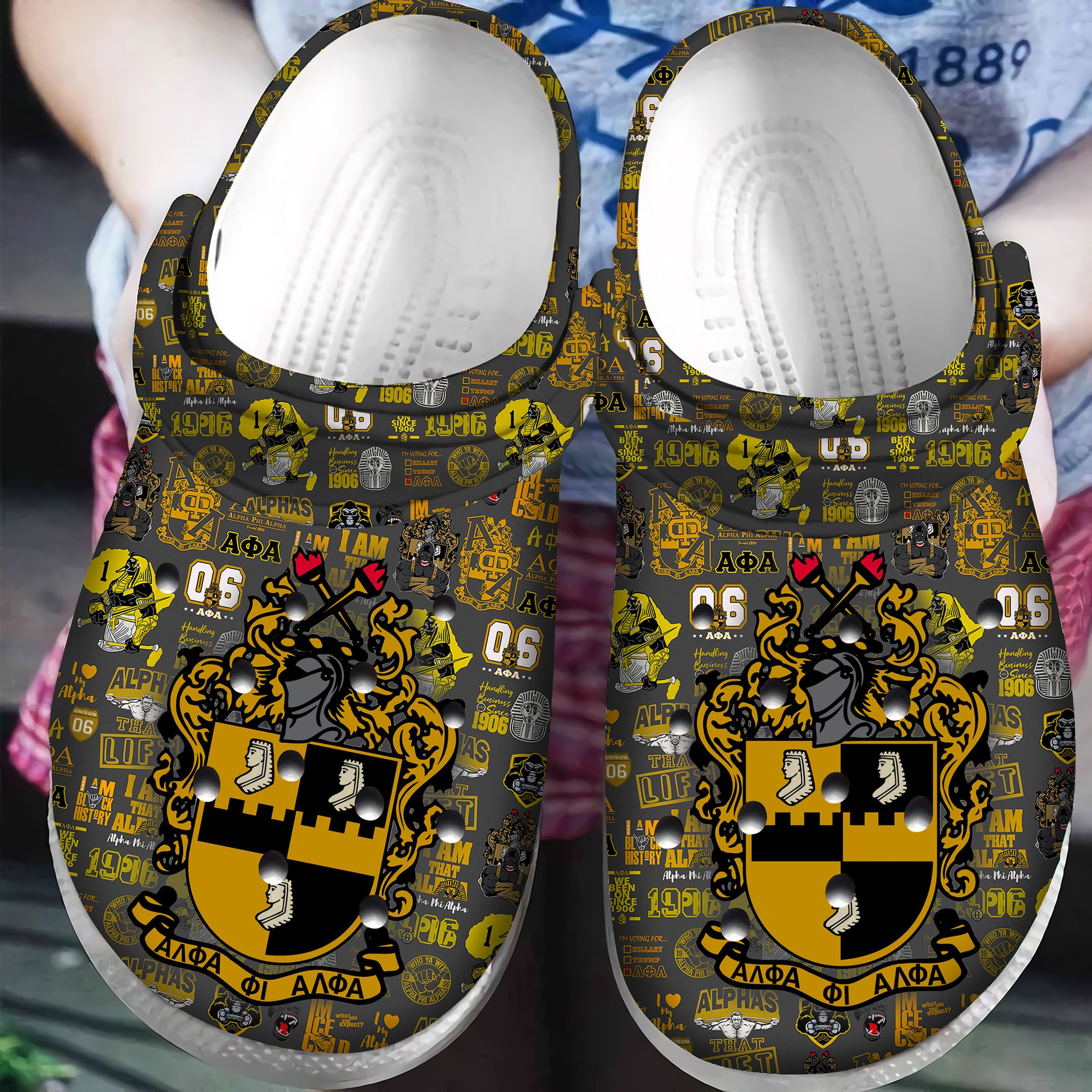 Alpha Phi Alpha Clogs Classic Clogs Shoes