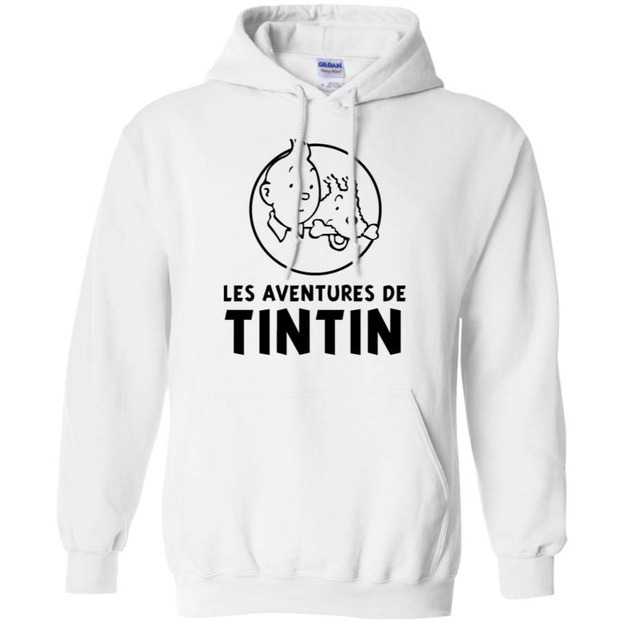 AGR Tintin And Milou Gildan Pullover Hoodie