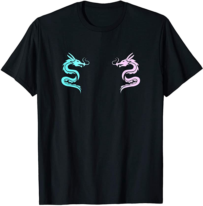 Chinese Dragon Alternative Japanese Aesthetic egirl T-Shirt