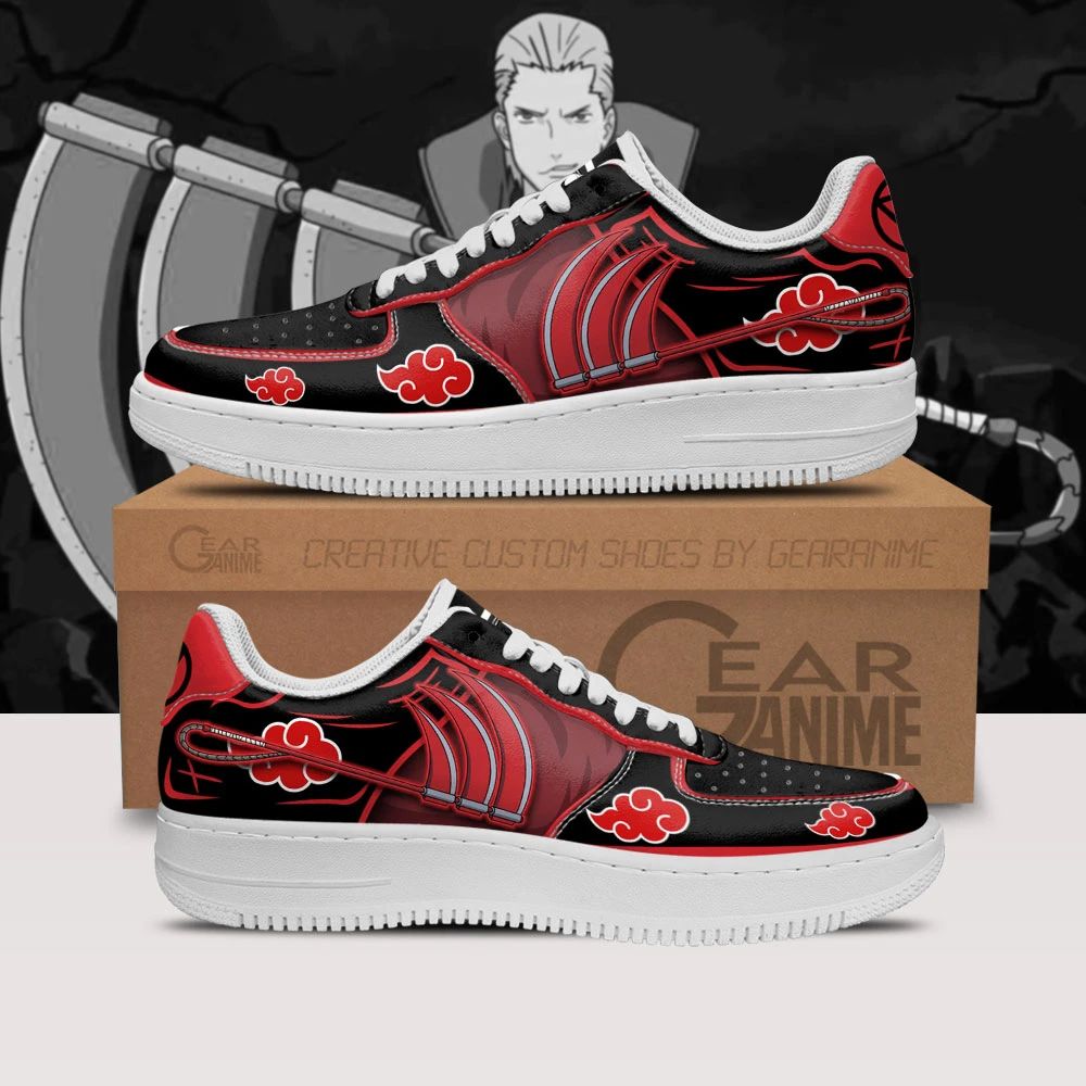 Akatsuki Hidan Air Sneakers Custom Anime Naruto Shoes Unisex Men Women