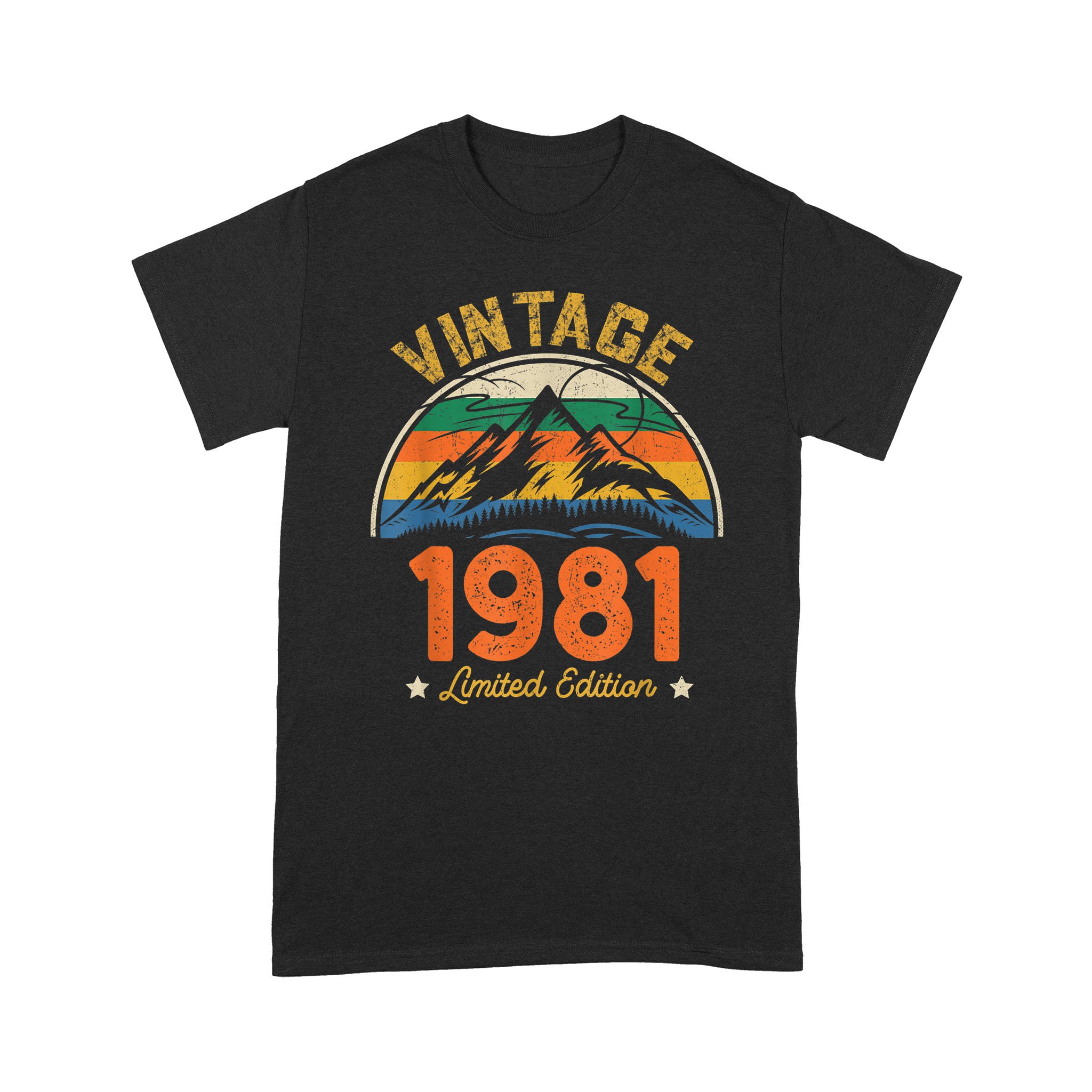 40 Years Old Retro Vintage 1981 Limited Edition 40th Birthday Gift – Standard T-shirt