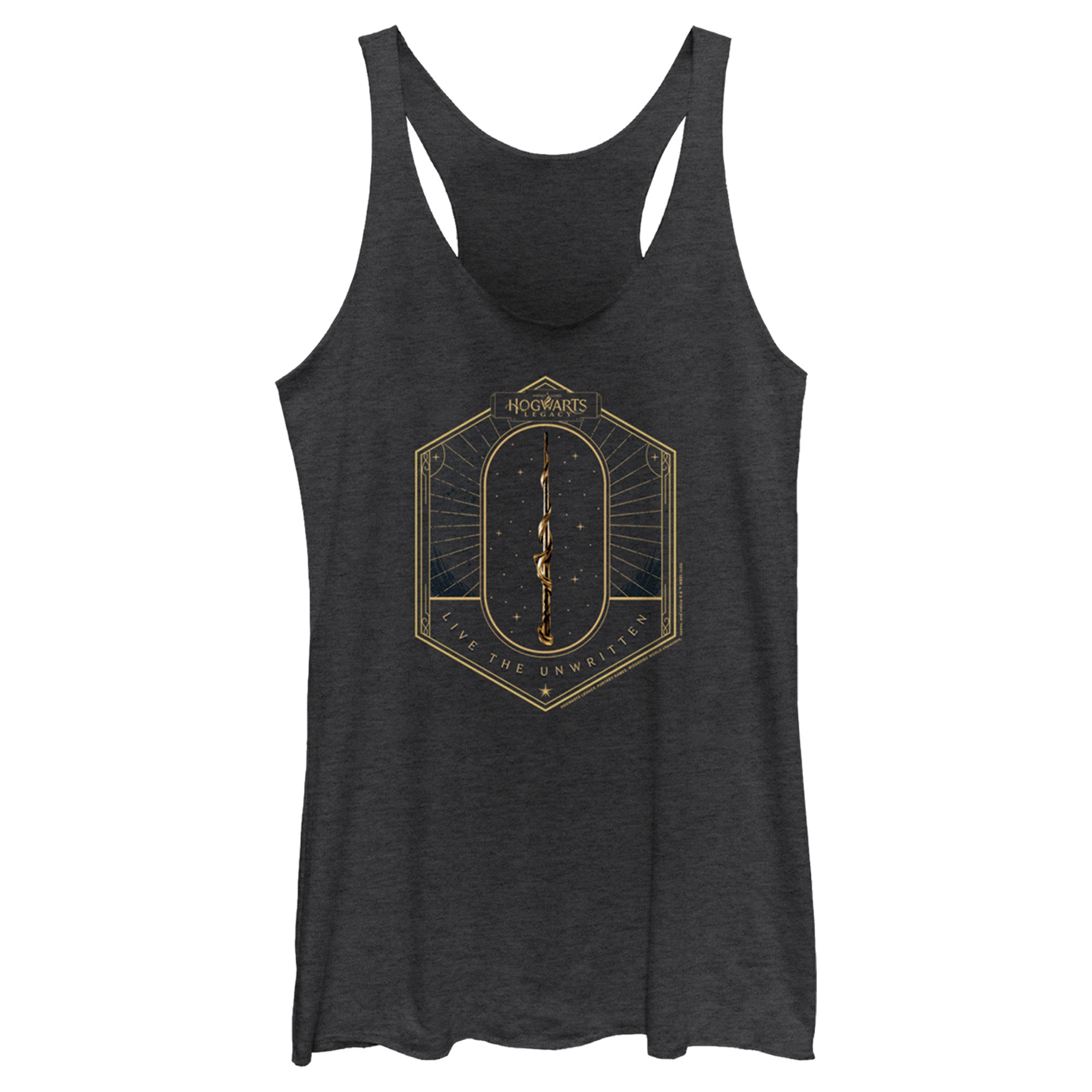 Women’S Hogwarts Legacy Live The Unwritten Racerback Tank Top