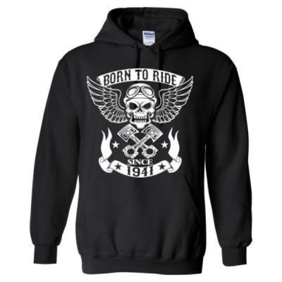 AGR Born To Ride Since 1941 – Heavy Blend™ Hooded Sweatshirt