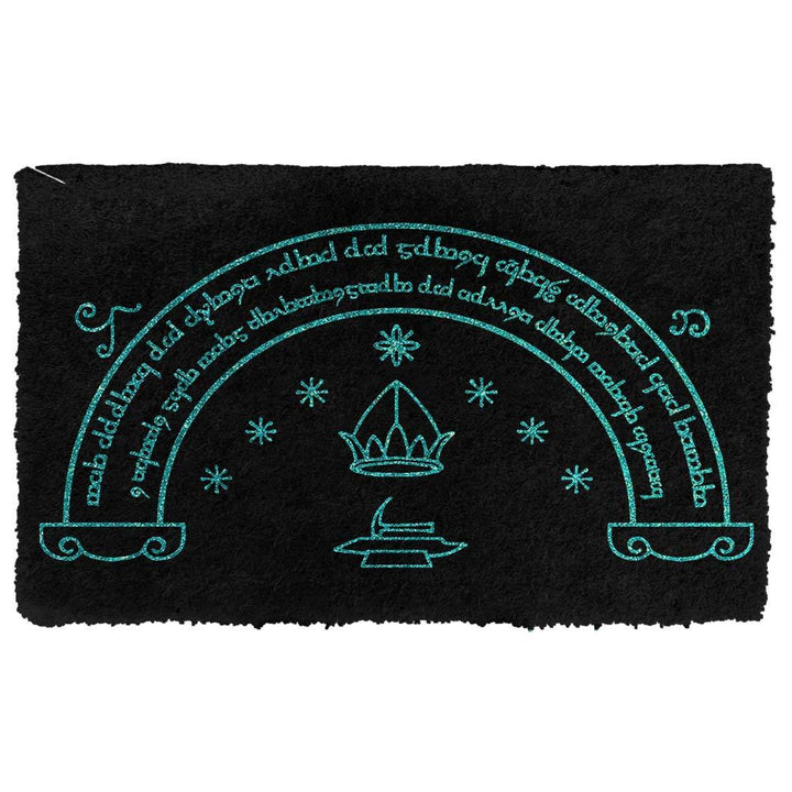 Waybackapparel Lotr Doors Of Durin Custom 3D Doormat