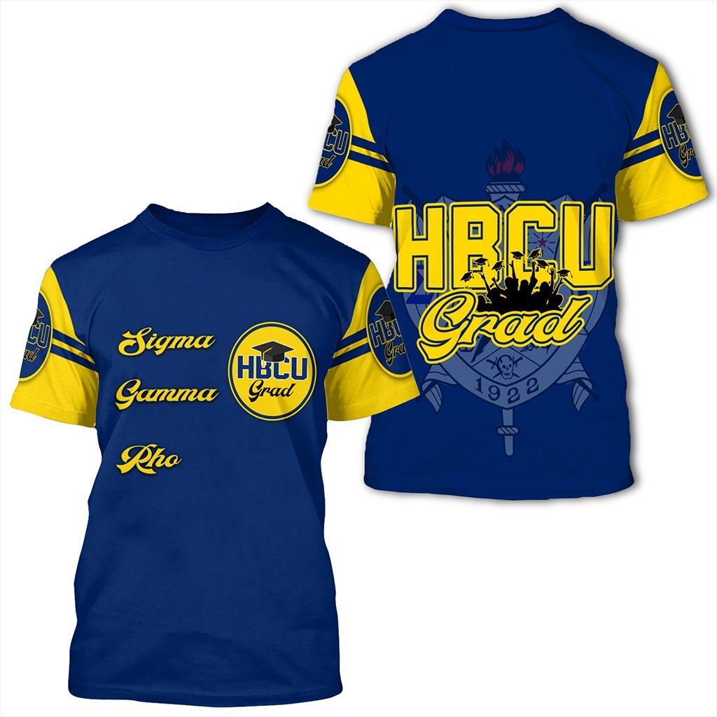 Greek Life T-Shirt – Sigma Gamma Rho Hbcu Grad T-Shirt J09