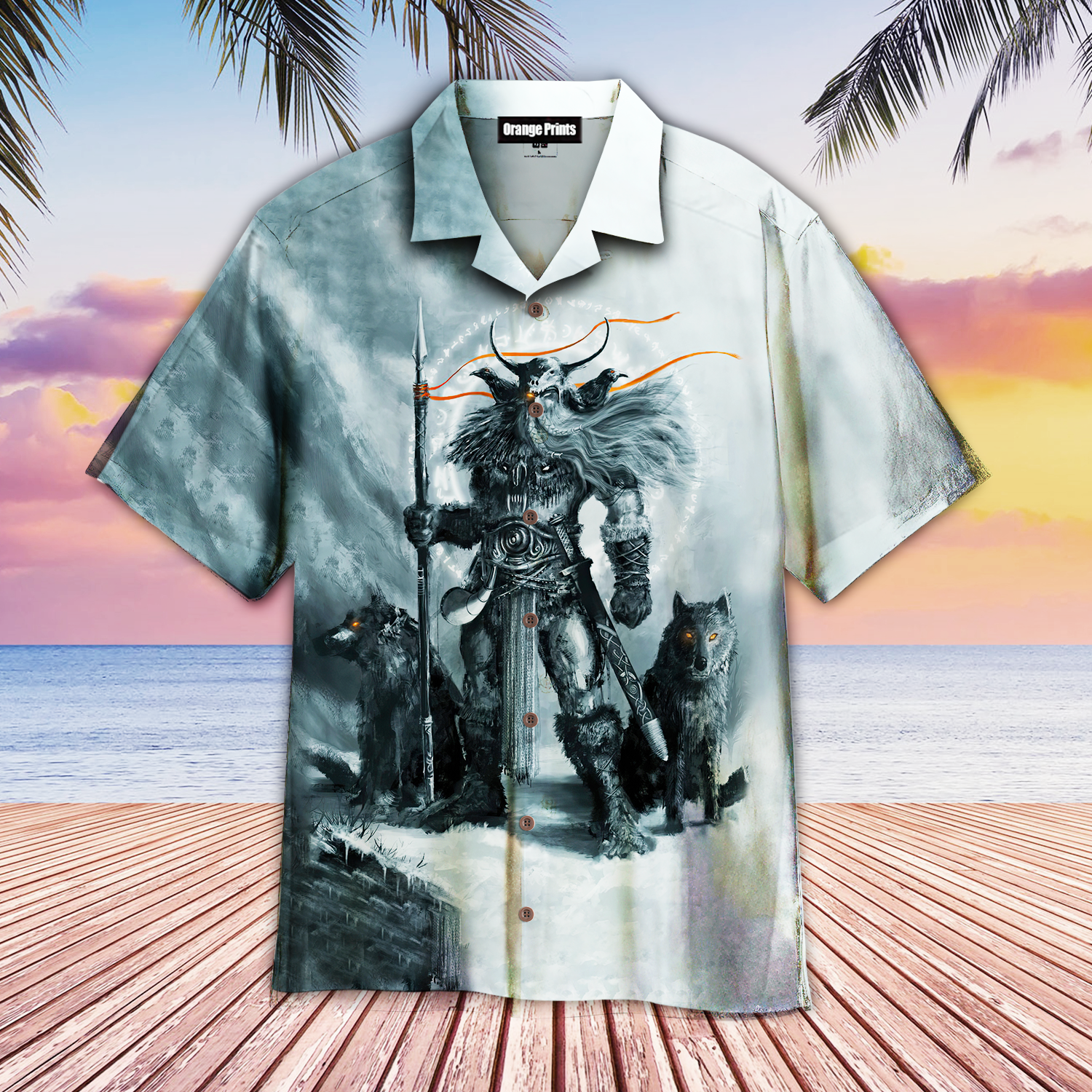 Viking Aloha Hawaii Shirt For Men Women Ha72435