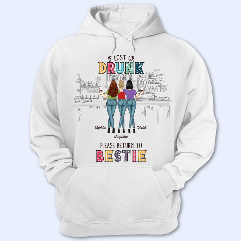 Please Return To Bestie – Gift For Bestie – Personalized Custom T Shirt