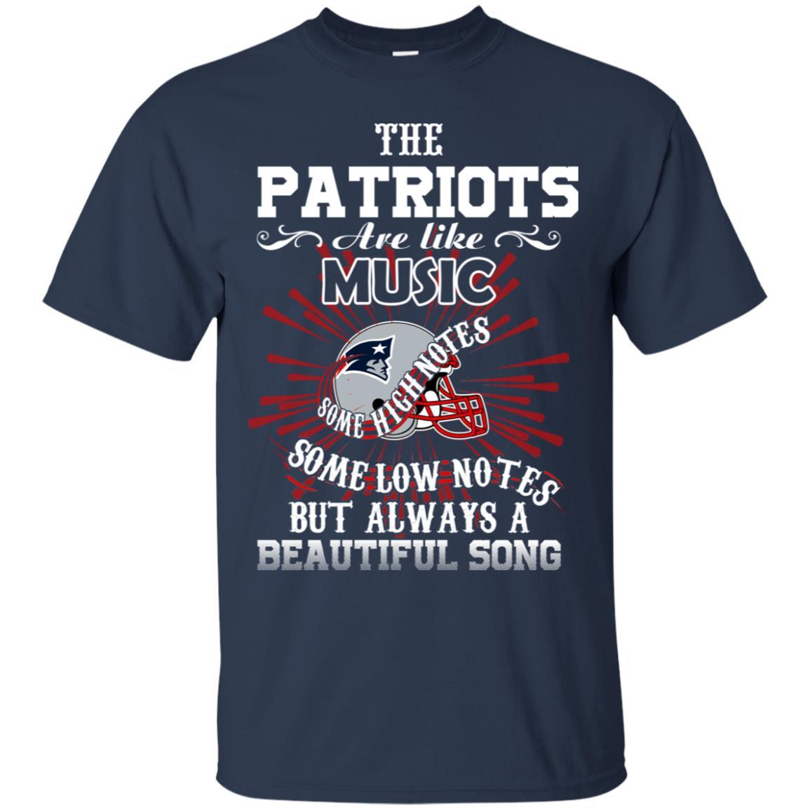 The New England Patriots Are Like Music Tshirt For Fan