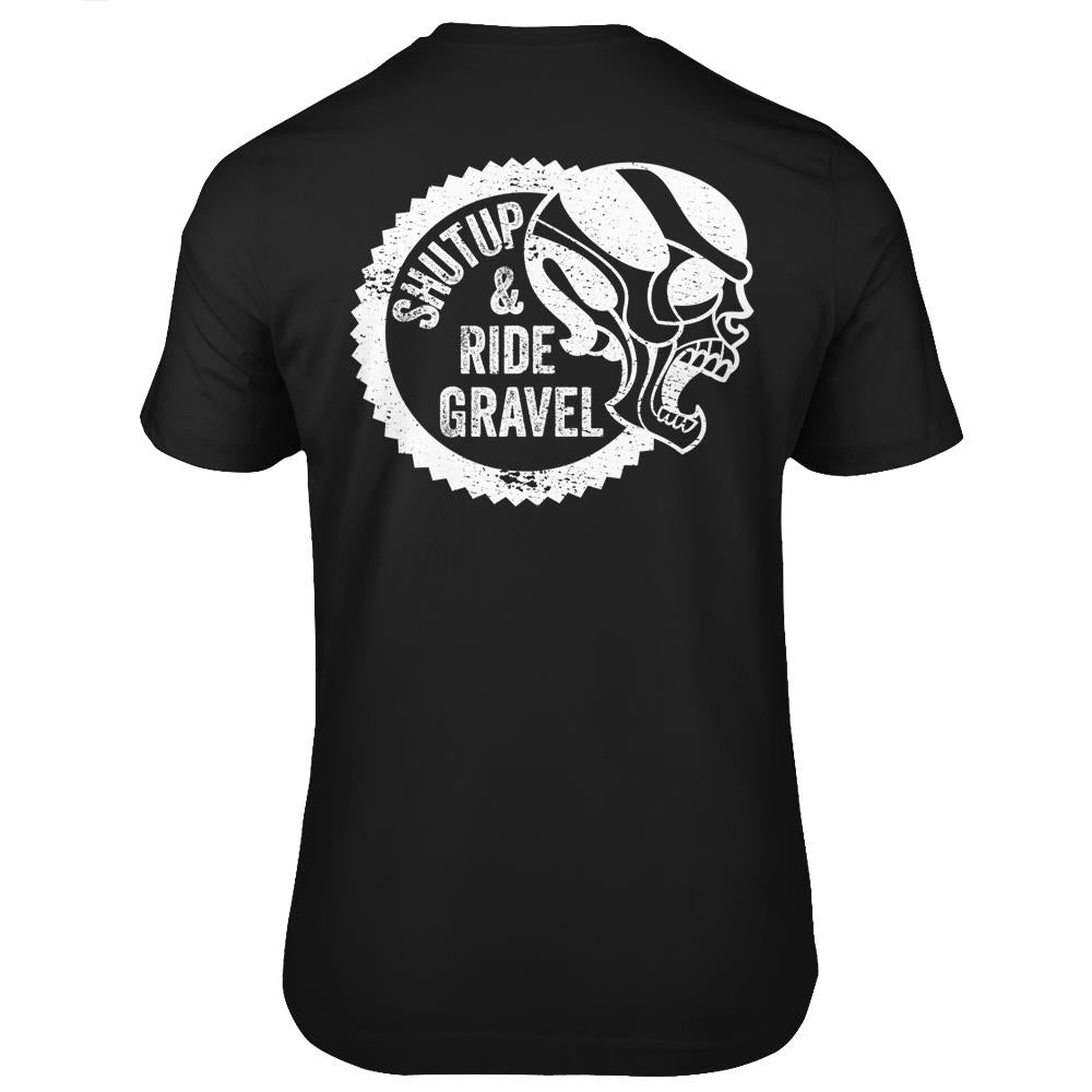 Gravel Cycling Gravel Bike Cyclist Cyclocross T Shirts Print On Back