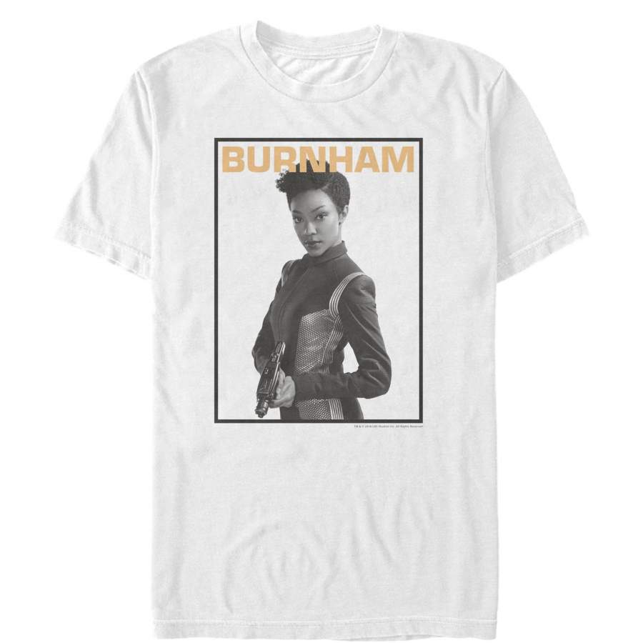 Star Trek Men’s Discovery Burnham Frame  T Shirt