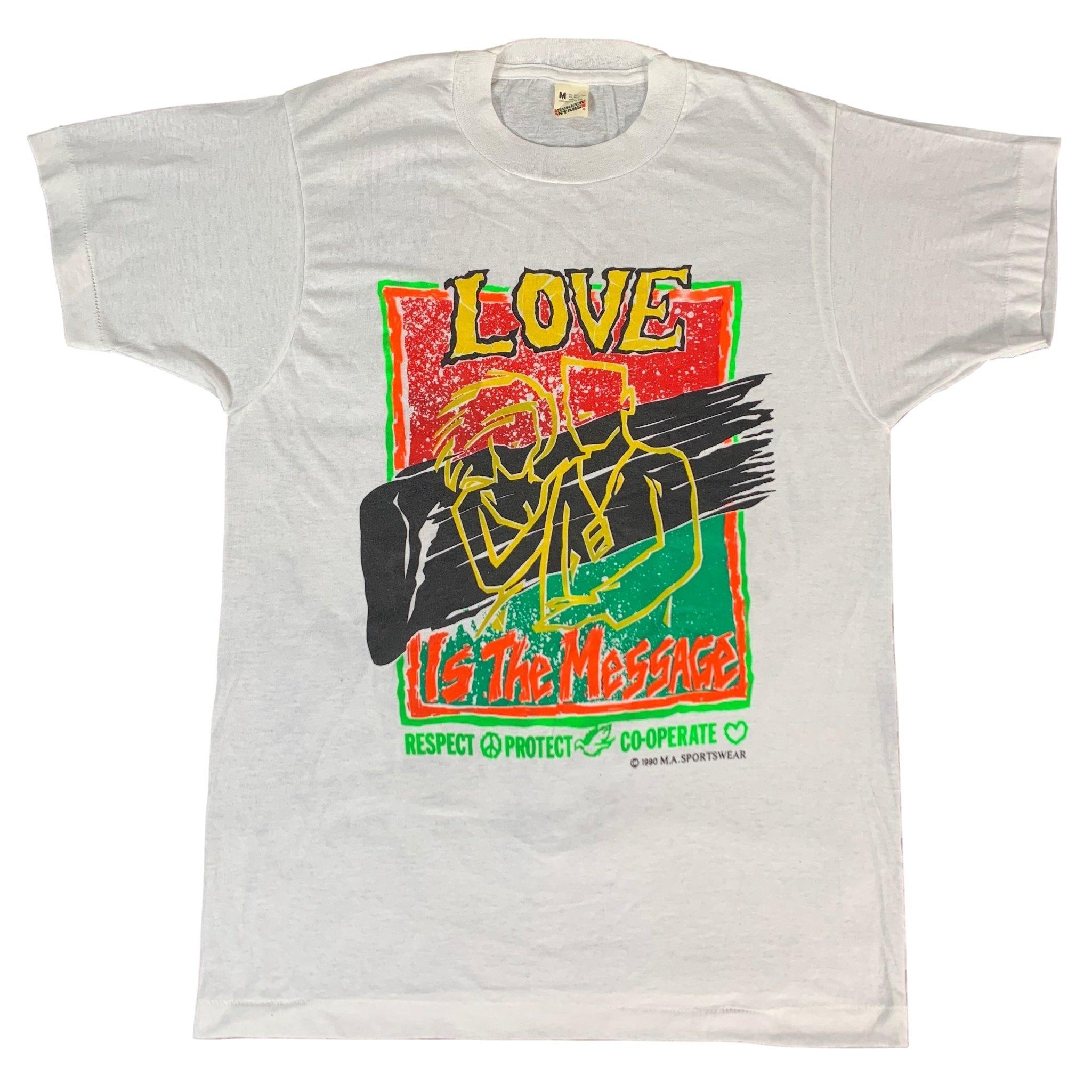 Vintage Love Is The Message “Respect & Protect” T-Shirt