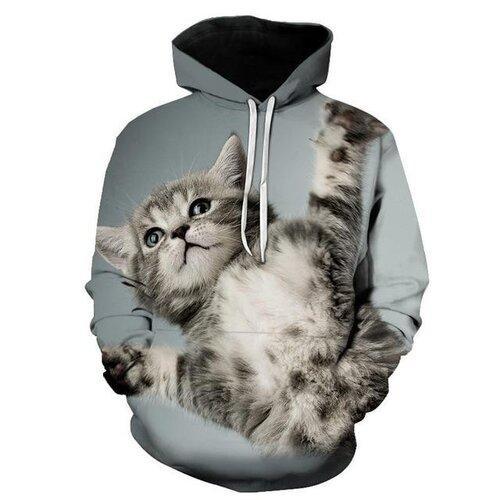 Best Hoodie  3D Tabby Kitten Hoodie , 3D Hoodie