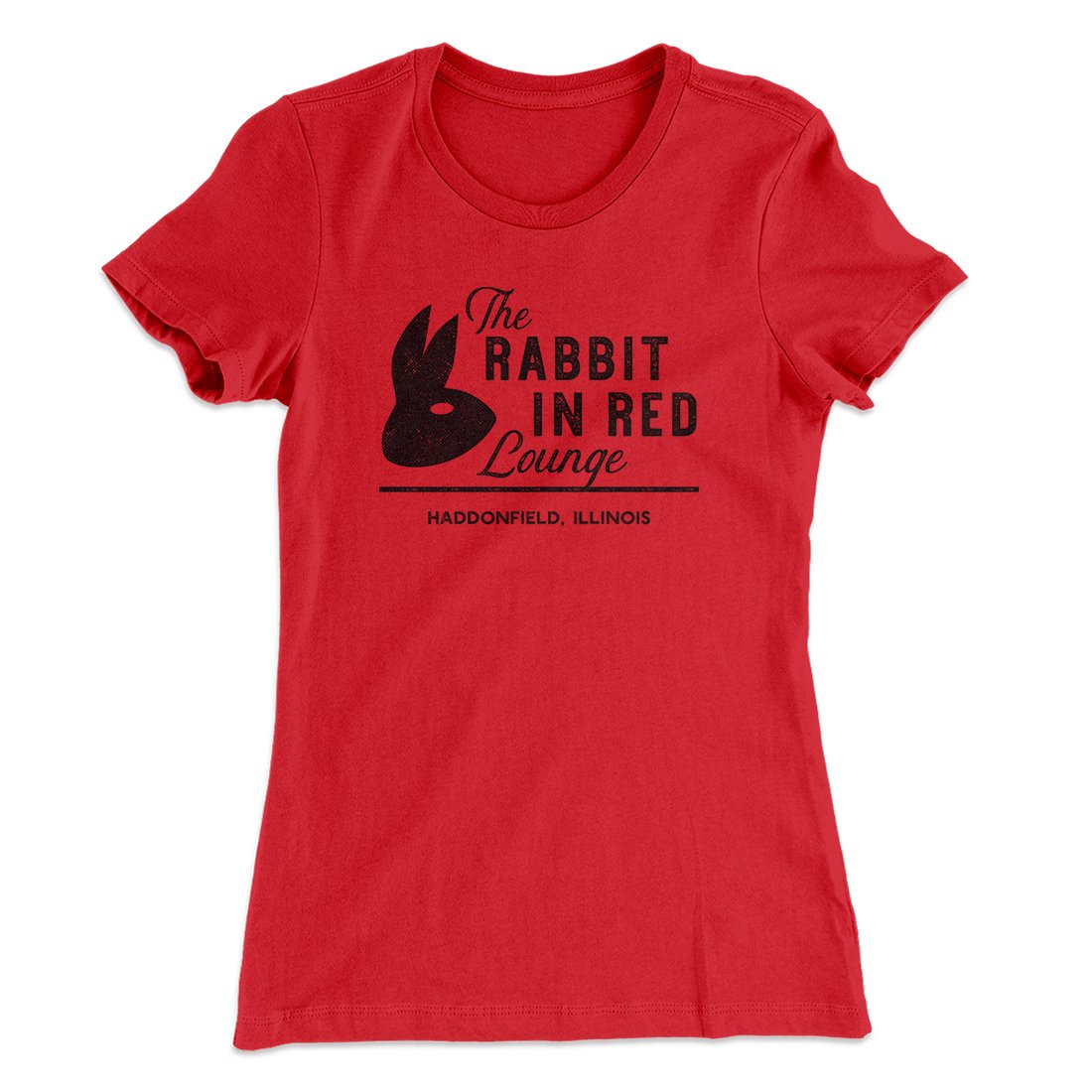 The Rabbit In Red Lounge Women’S T-Shirt