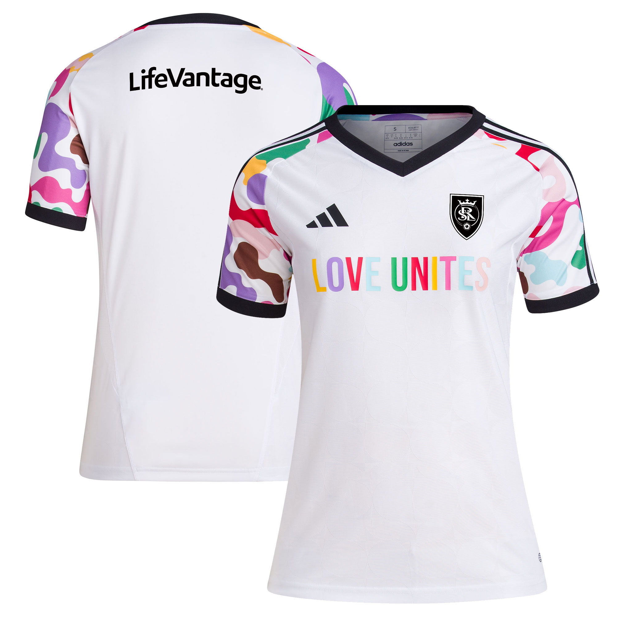 Real Salt Lake Women's 2023 Pride Pre-Match Top – White