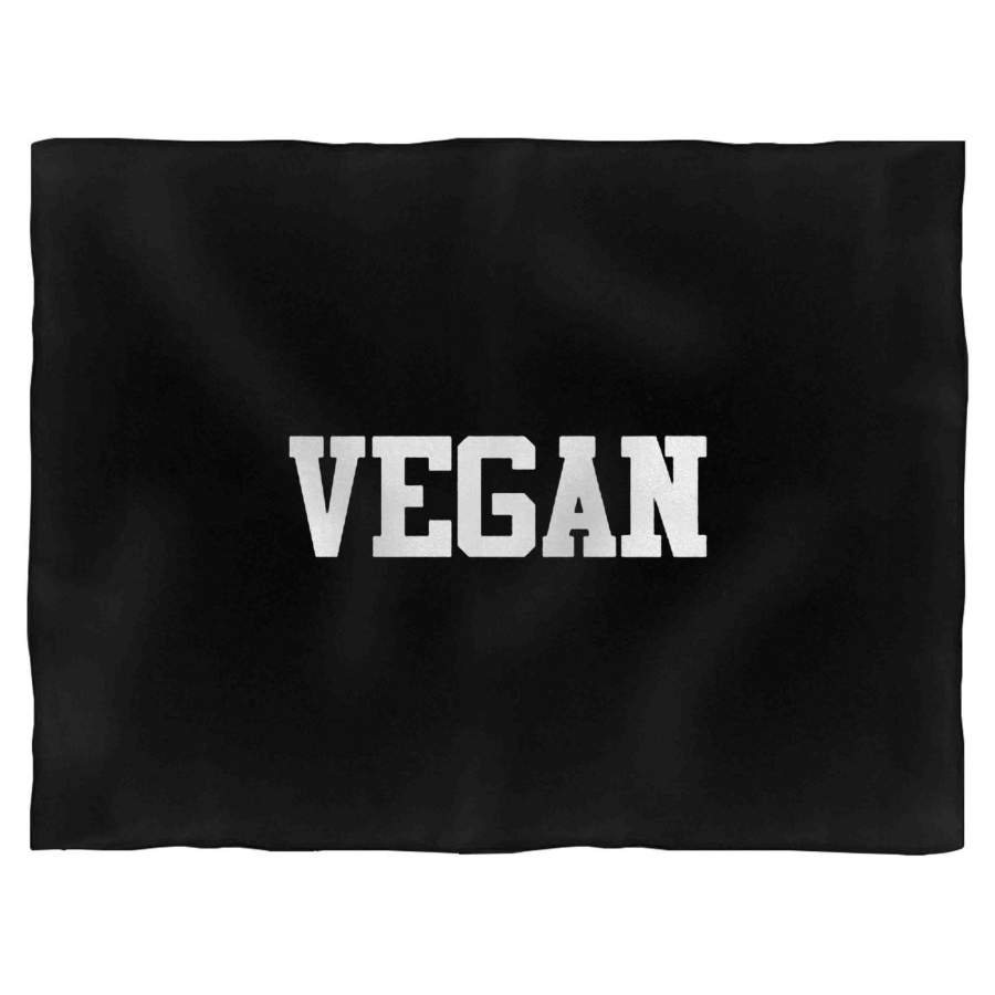 Vegan Funny Vegan Plant Animal Lover Vegan Fitness Vegan Gift For Vegans Blanket