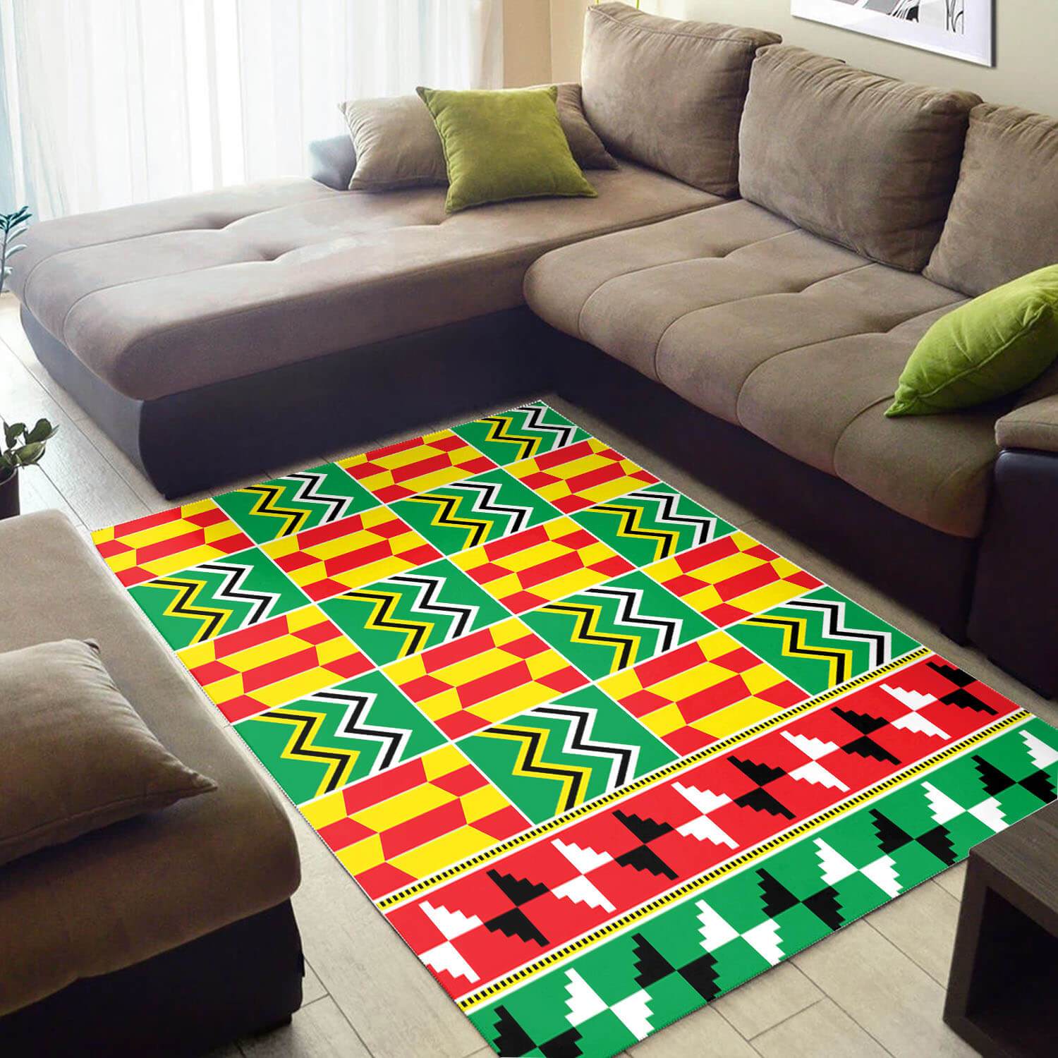 Nice African Style Rugs Abstract Natural Hair Afrocentric Pattern Art African Large Rug African Living Room Decor WBG3576