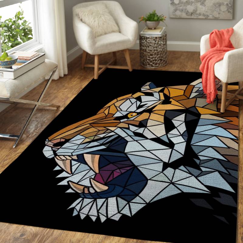 Tiger glass – Animals Area Rug Carpet