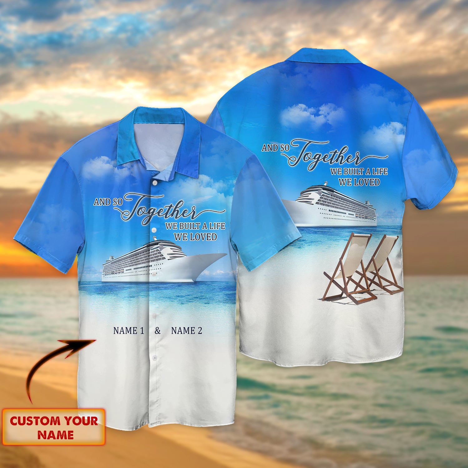 Hawaii Cruise For Couple Personalized Name Hawaii Shirt Tad Ha86963