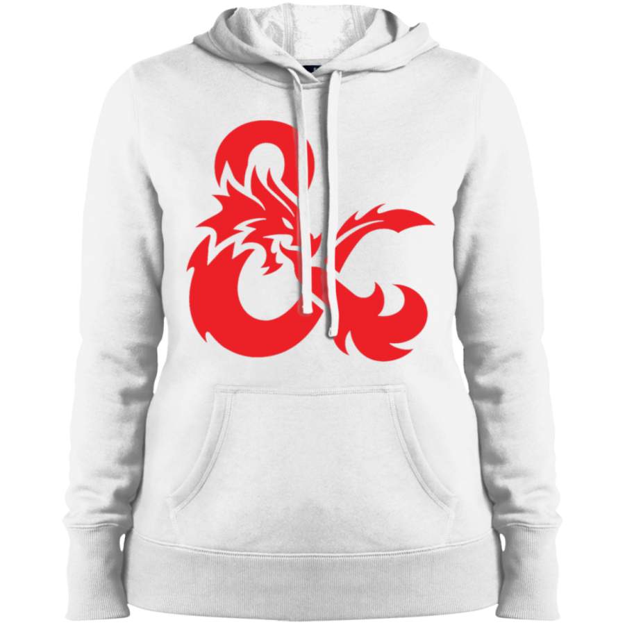 AGR Dungeons and Dragons Logo Ladies’ Pullover Hooded Sweatshirt