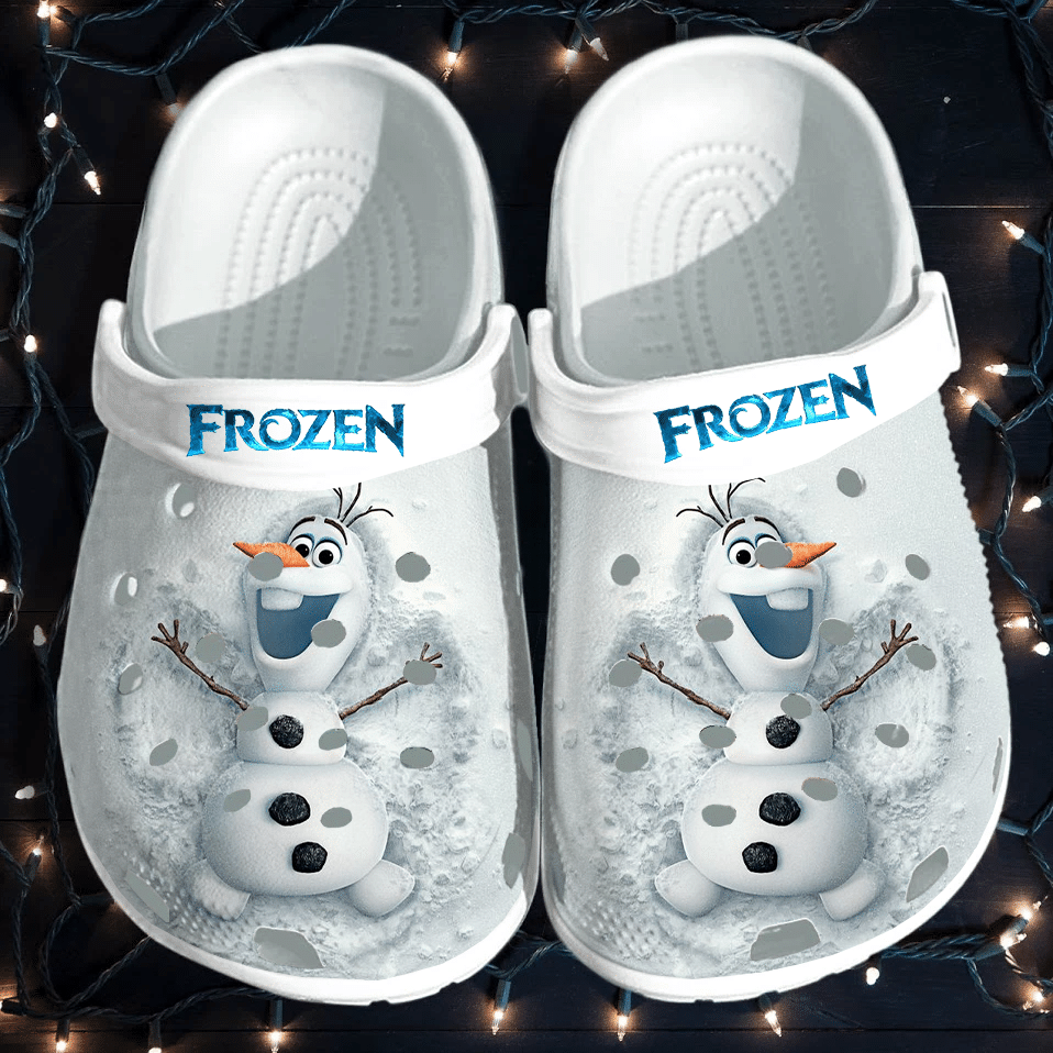 Olaf Frozen 3 For Men And Women Rubber Clogs Clogband Clogs, Comfy Footwear