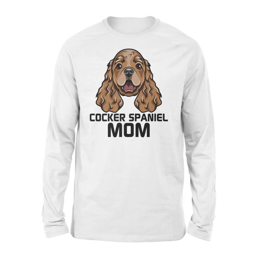 Mother’s Day 2020 Long Sleeve Love Mom Cocker Spaniel Gift Long Sleeve