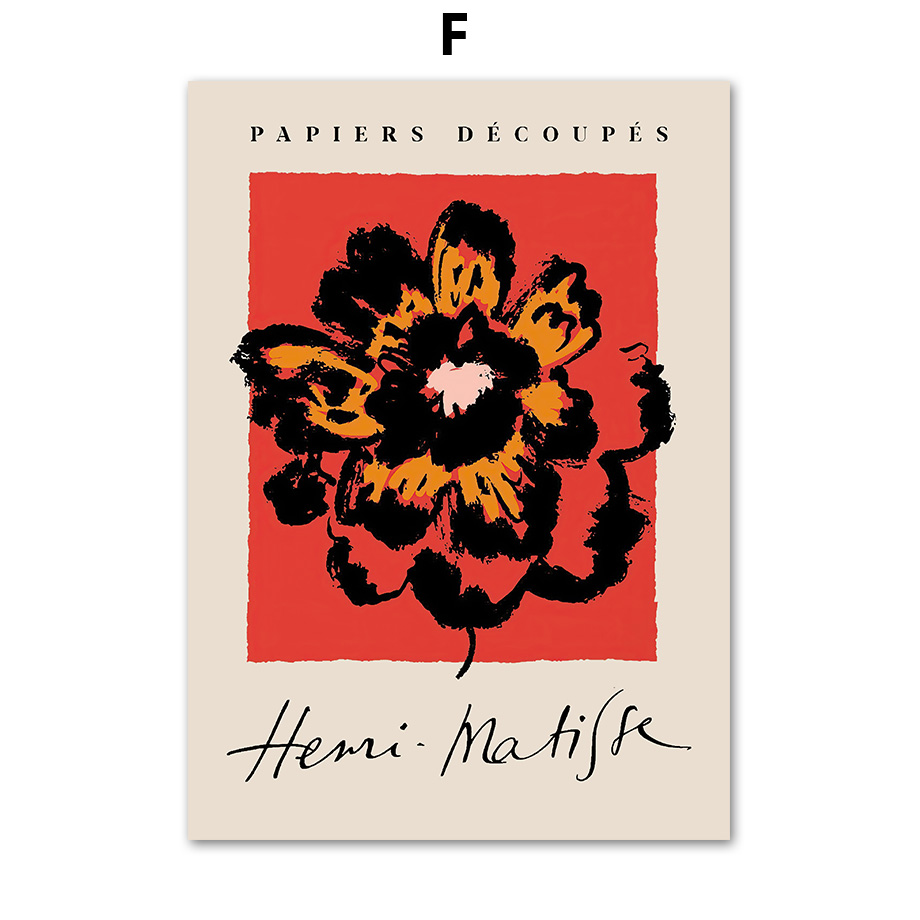 Matisse Flower Market Amsterdem Daisy Peony Wall Art Canvas Painting Nordic Poster And Prints Wall Picture For Living Room Decor alx