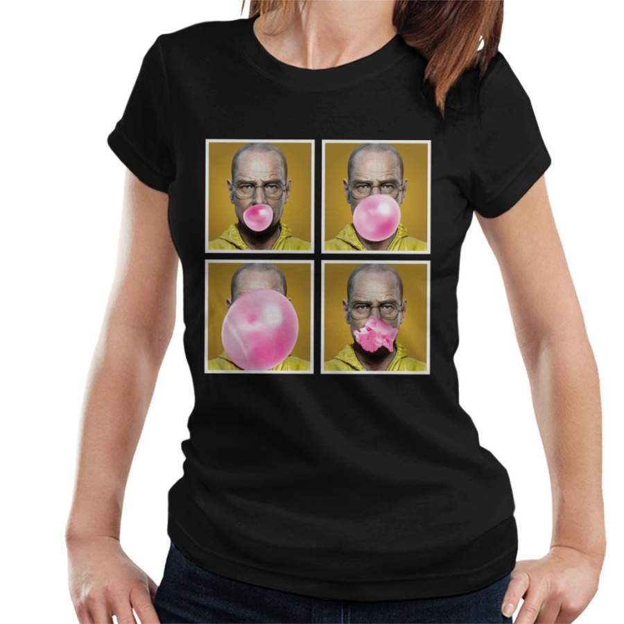 Walter White Bubblegum Breaking Bad Women’s T-Shirt